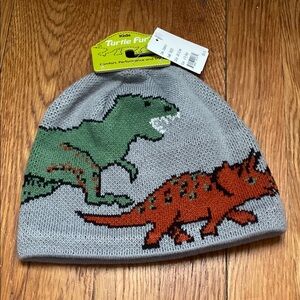 Turtle Fur Kids Dinosaur Knit Beanie